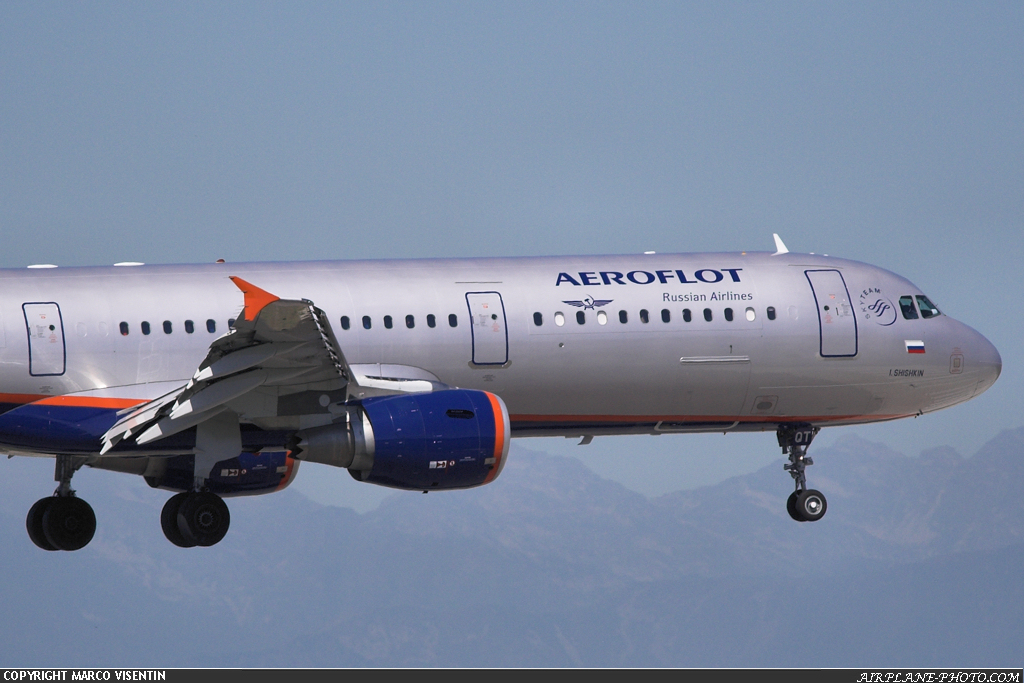 Photo Aeroflot Russian Airlines Airbus A321-211