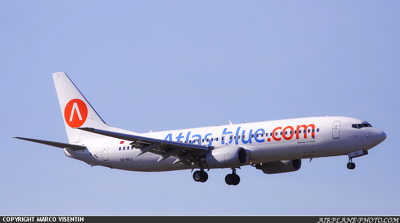 Photo Atlas Blue Boeing 737-85P