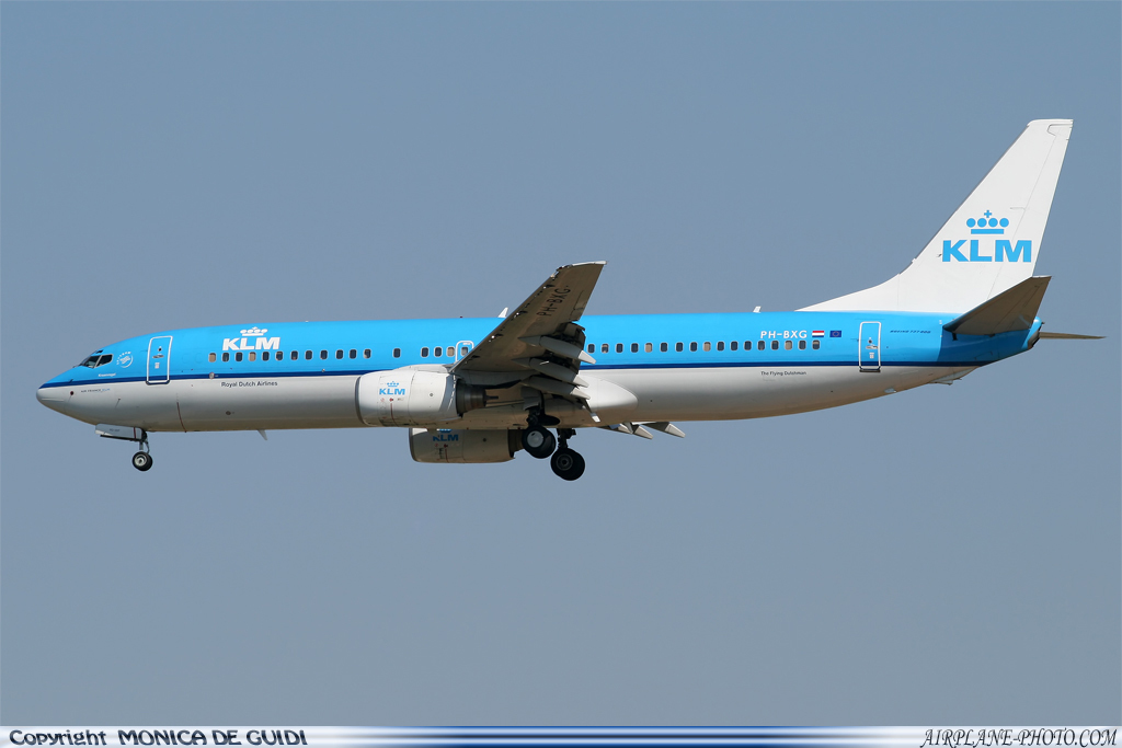 Photo KLM Royal Dutch Airlines Boeing 737-8K2