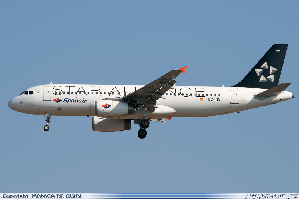 Photo Spanair Airbus A320-232