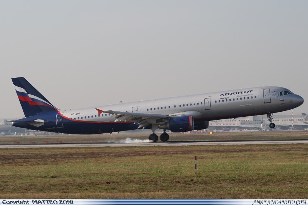 Photo Aeroflot Russian Airlines Airbus A321-211