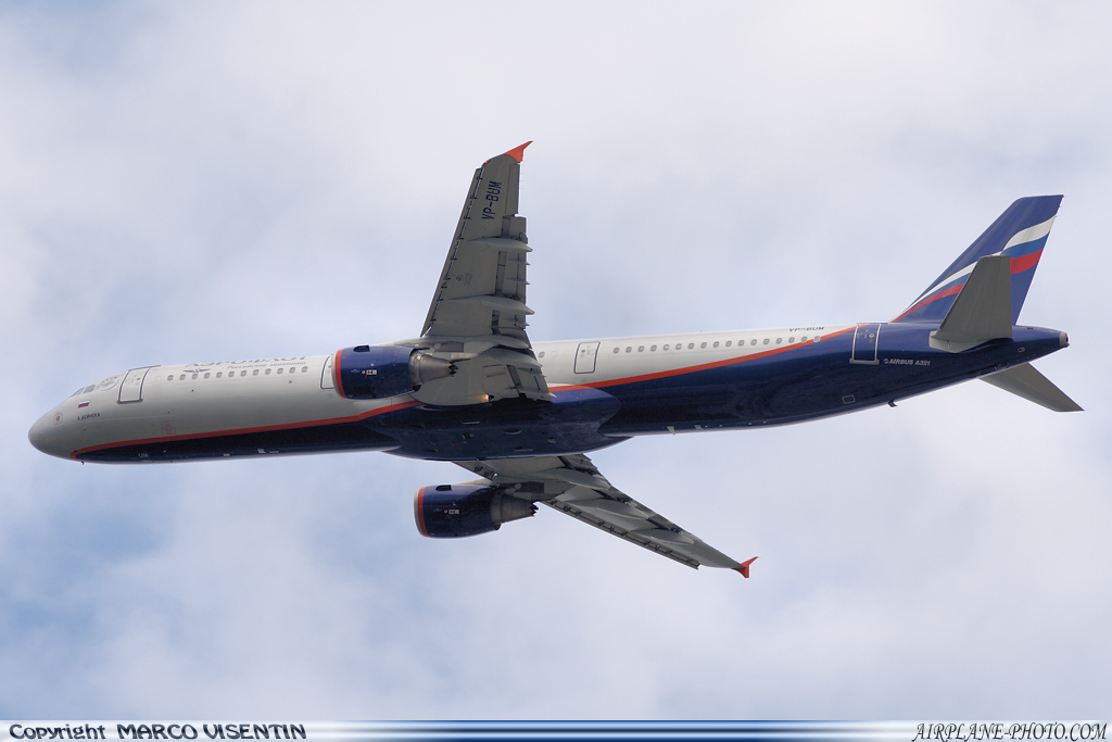 Photo Aeroflot Russian Airlines Airbus A321-211