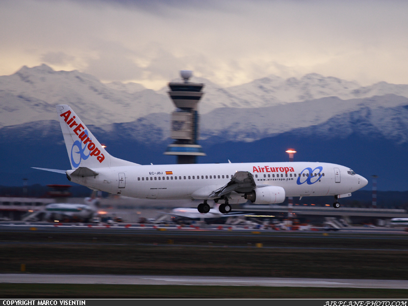 Photo Air Europa Boeing 737-85P