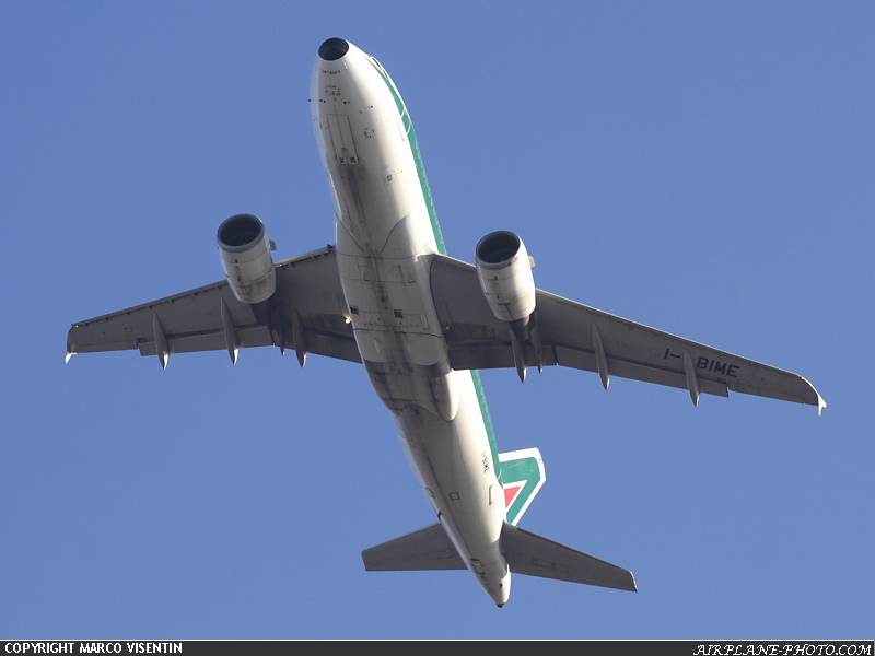 Photo Alitalia Airbus A319-112