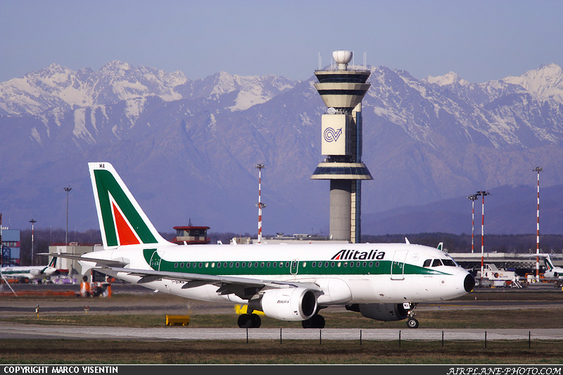 Photo Alitalia Airbus A319-112