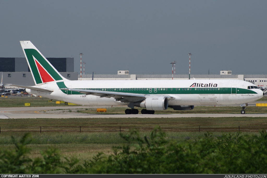 Photo Alitalia Boeing 767-33A/ER