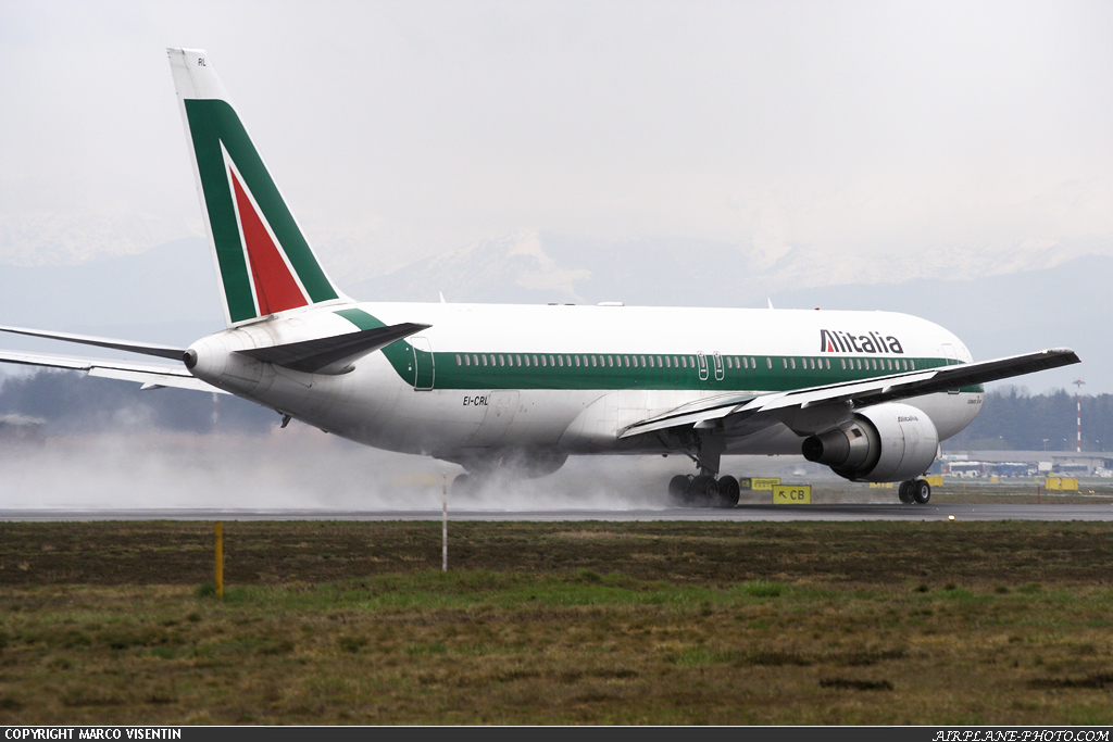 Photo Alitalia Boeing 767-343/ER