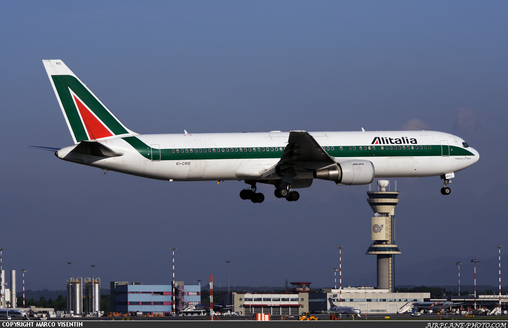 Photo Alitalia Boeing 767-3Q8/ER