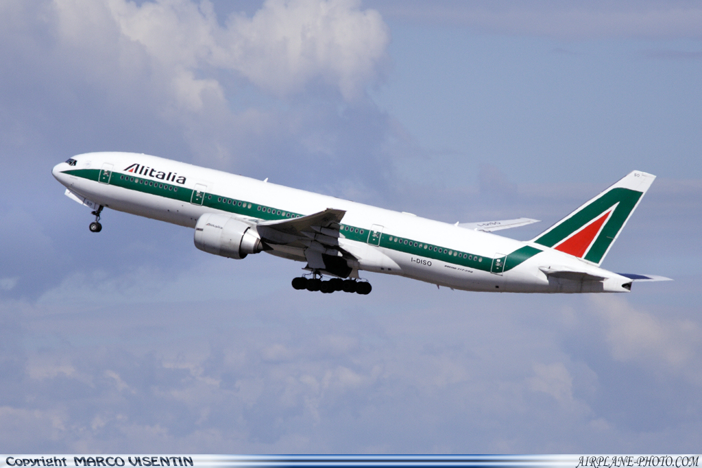 Photo Alitalia Boeing 777-243/ER