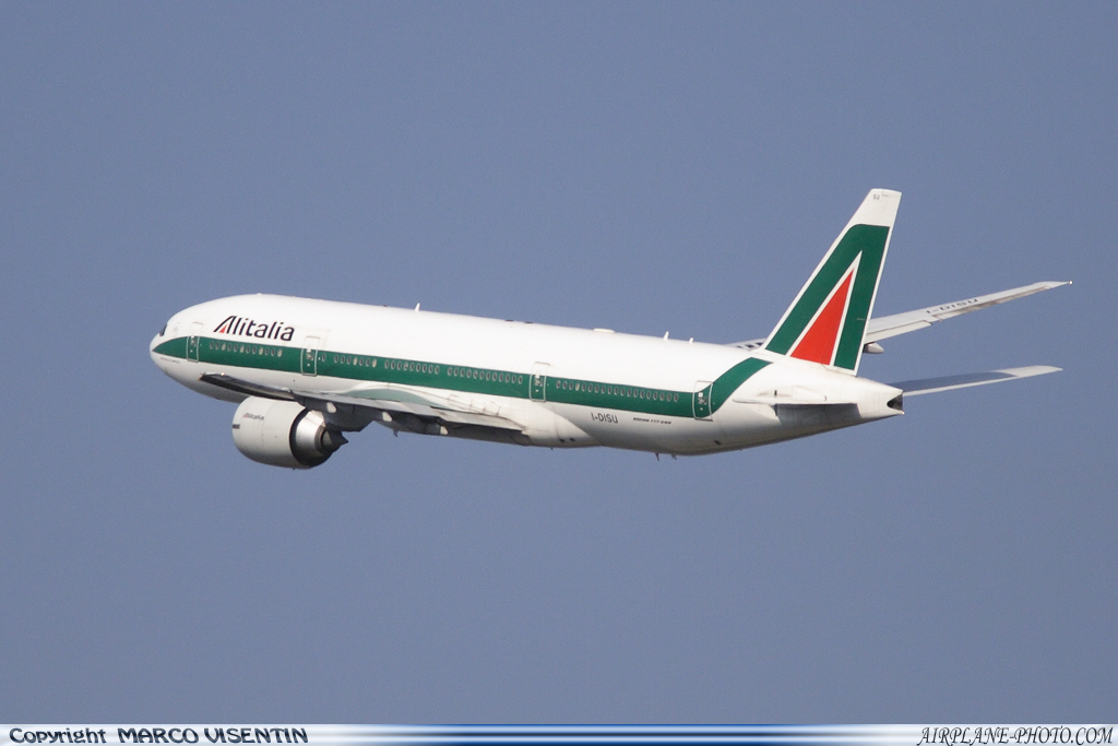 Photo Alitalia Boeing 777-243/ER