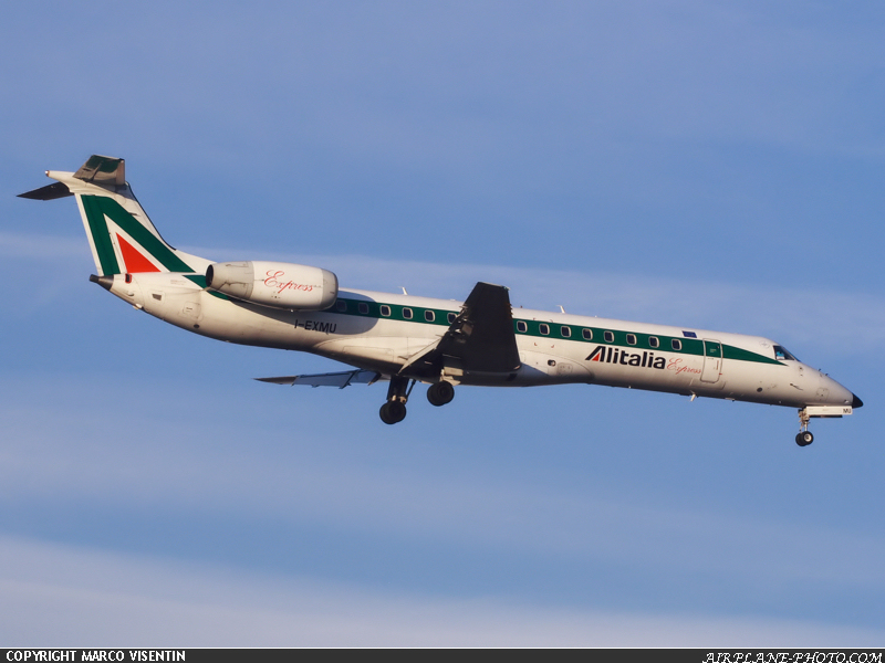 Photo Alitalia Express Embraer EMB-145LR