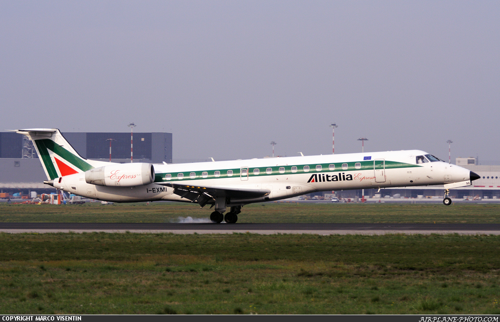 Photo Alitalia Express Embraer EMB-145LR