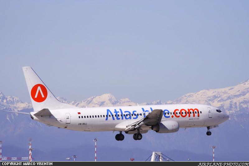 Photo Atlas Blue Boeing 737-85P