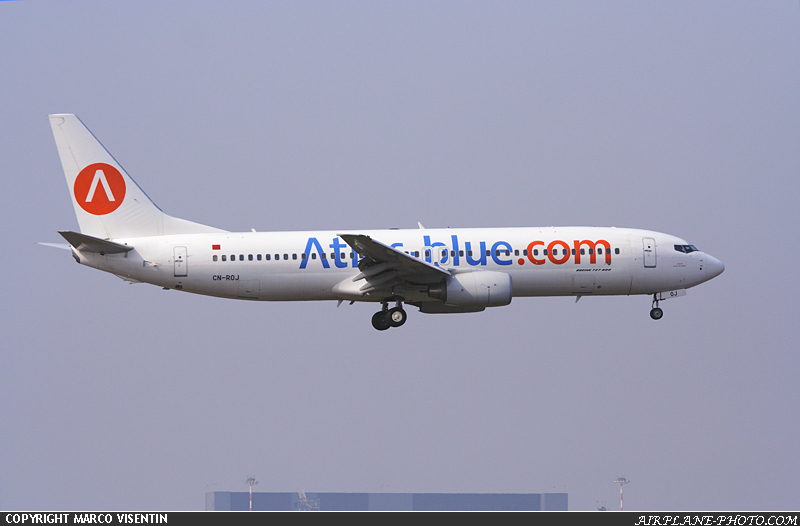 Photo Atlas Blue Boeing 737-85P