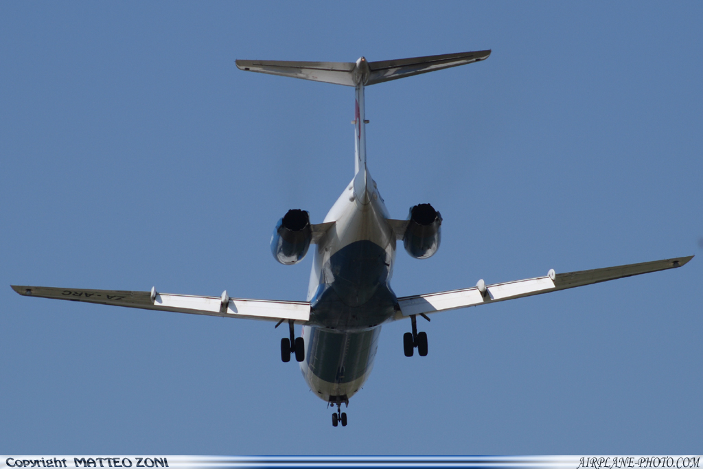 Photo Belle Air Fokker 100