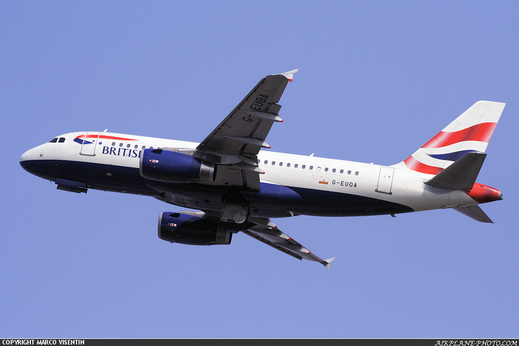 Photo British Airways Airbus A319-131