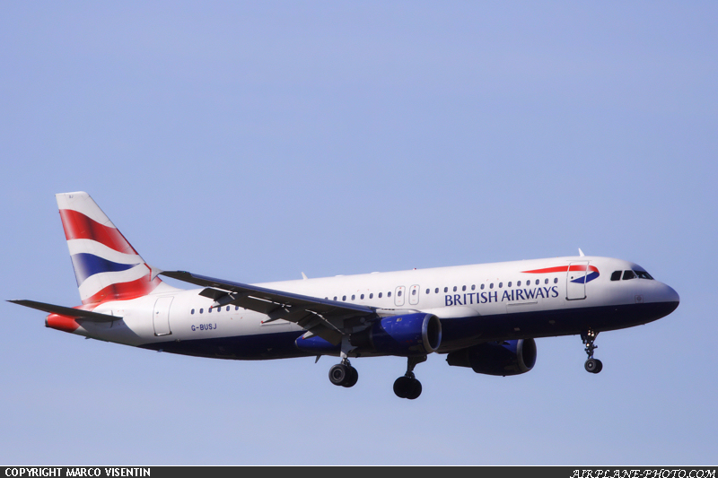 Photo British Airways Airbus A320-211