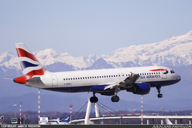 Photo British Airways Airbus A320-211