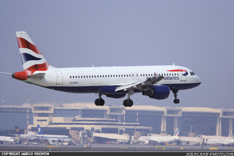 Photo British Airways Airbus A320-211