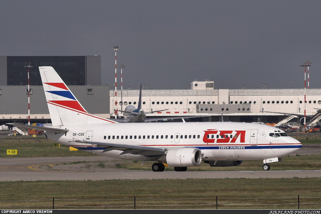 Photo CSA - Czech Airlines Boeing 737-55S