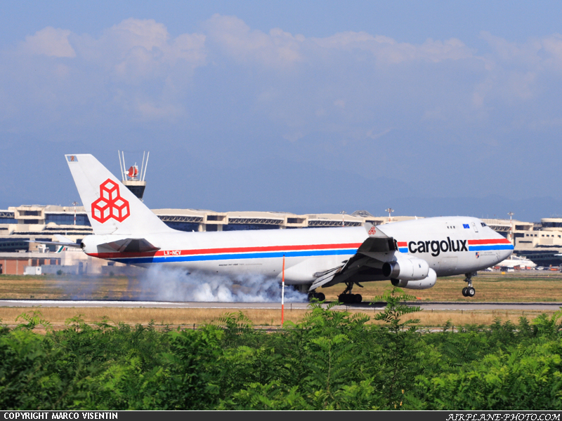 Photo Cargolux Boeing 747-400 F