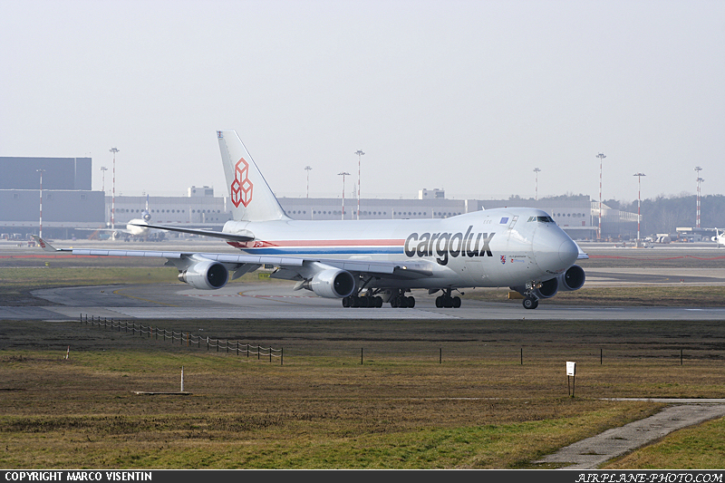 Photo Cargolux Boeing 747-4R7F/SCD