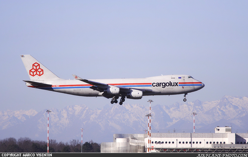 Photo Cargolux Boeing 747-4R7F/SCD