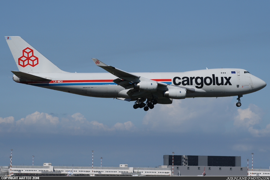 Photo Cargolux Boeing 747-4R7F/SCD