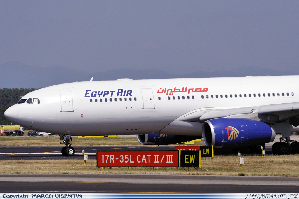 Photo Egypt Air Airbus A330-243