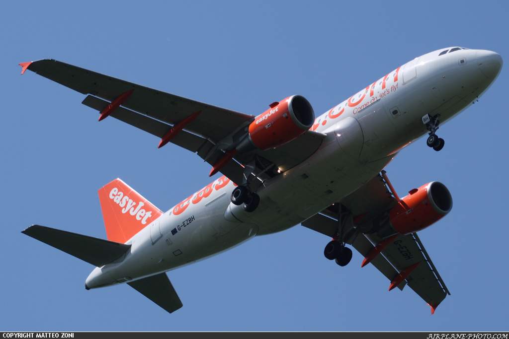 Photo EasyJet Airline Airbus A319-111