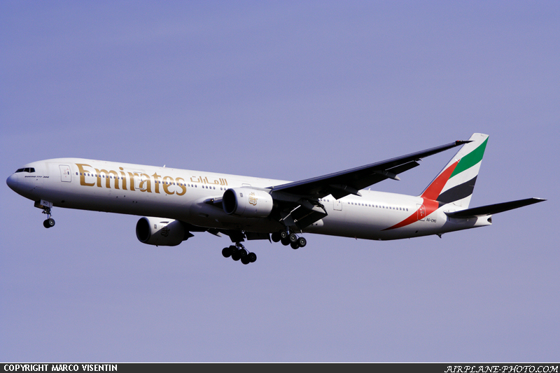 Photo Emirates Boeing 777-31H