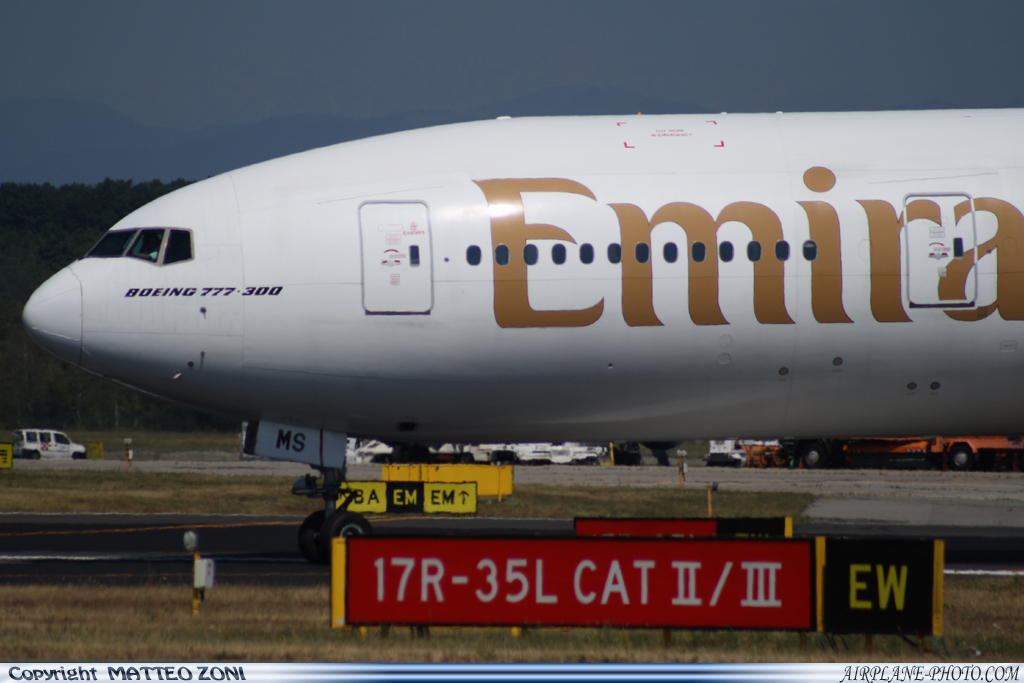 Photo Emirates Boeing 777-31H