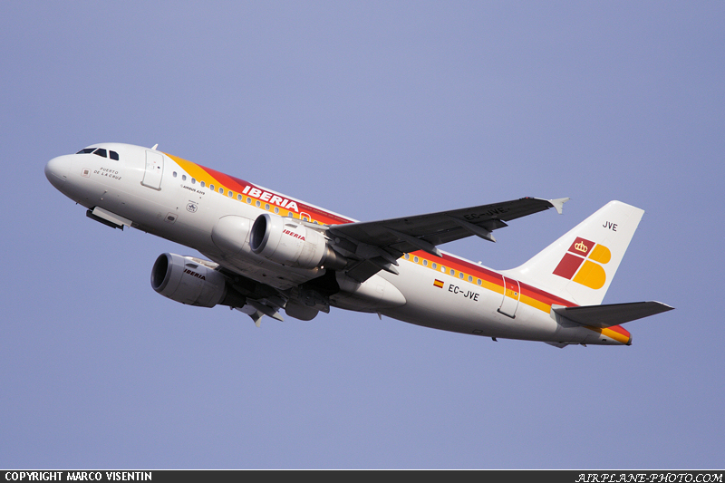 Photo Iberia Airbus A319-111