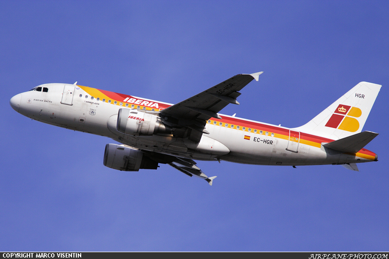 Photo Iberia Airbus A319-111