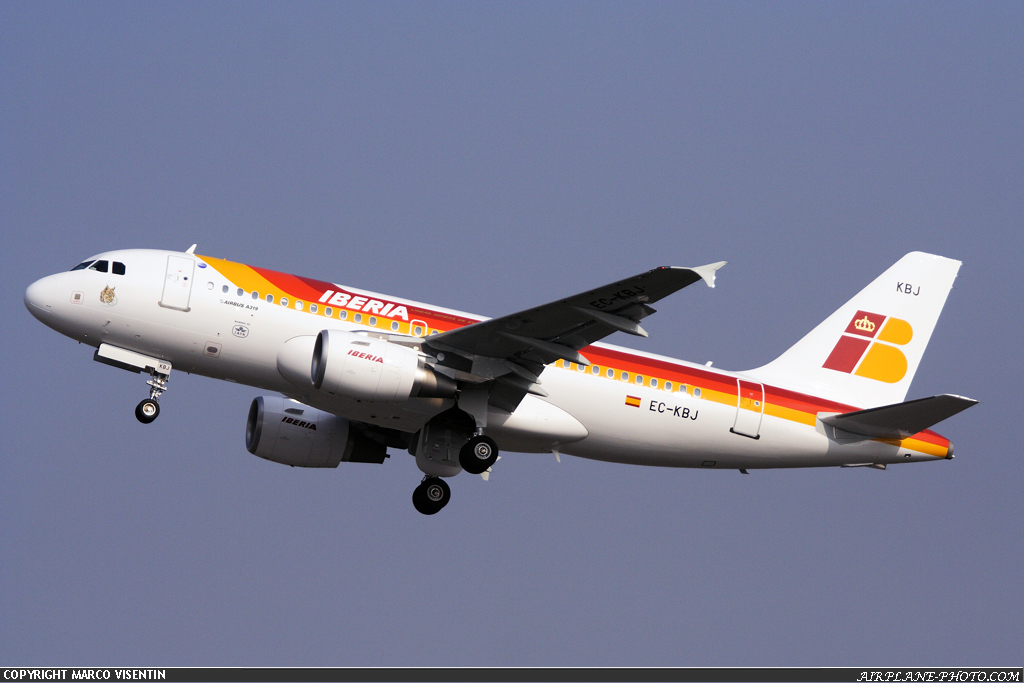 Photo Iberia Airbus A319-111