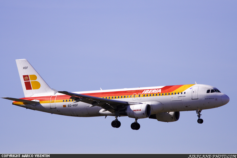 Photo Iberia Airbus A320-214