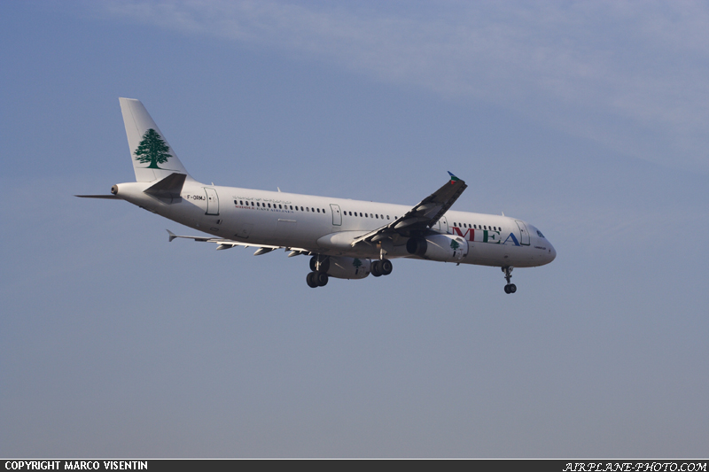 Photo Middle East Airlines (MEA) Airbus A321-231