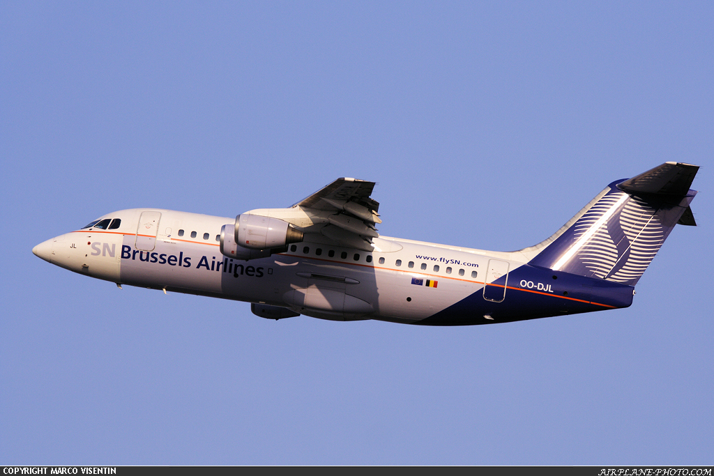 Photo SN Brussels Airlines BAE Systems Avro 146-RJ85