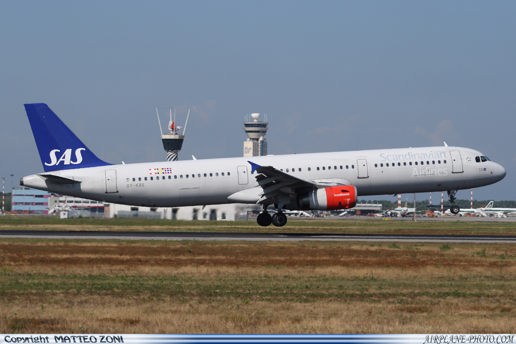 Photo Scandinavian Airlines - SAS Airbus A321-232