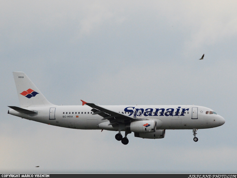 Photo Spanair Airbus A320-232