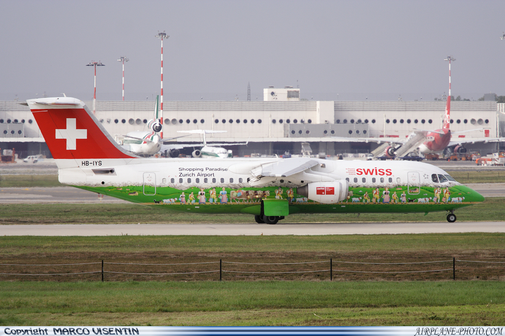 Photo Swiss International Air Lines BAE Systems Avro 146-RJ100