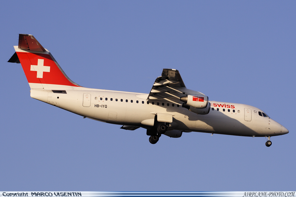 Photo Swiss International Air Lines BAE Systems Avro 146-RJ100