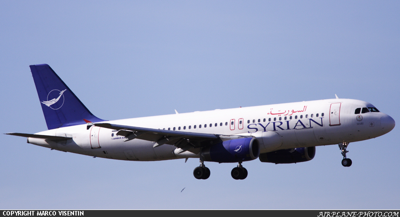 Photo Syrian Air Airbus A320-232