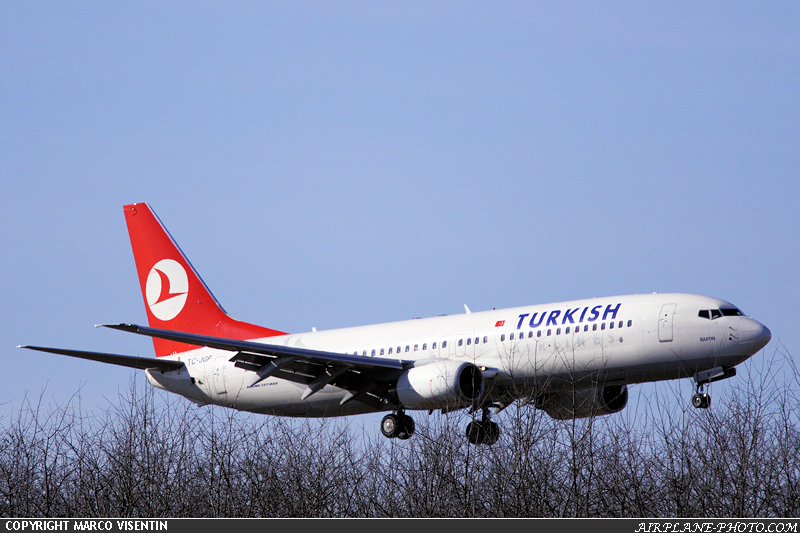 Photo Turkish Airlines Boeing 737-8F2