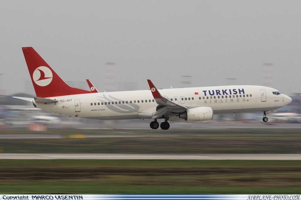 Photo Turkish Airlines Boeing 737-8F2