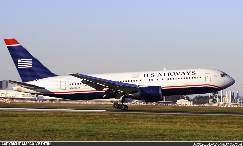 Photo US Airways Boeing 767-201/ER