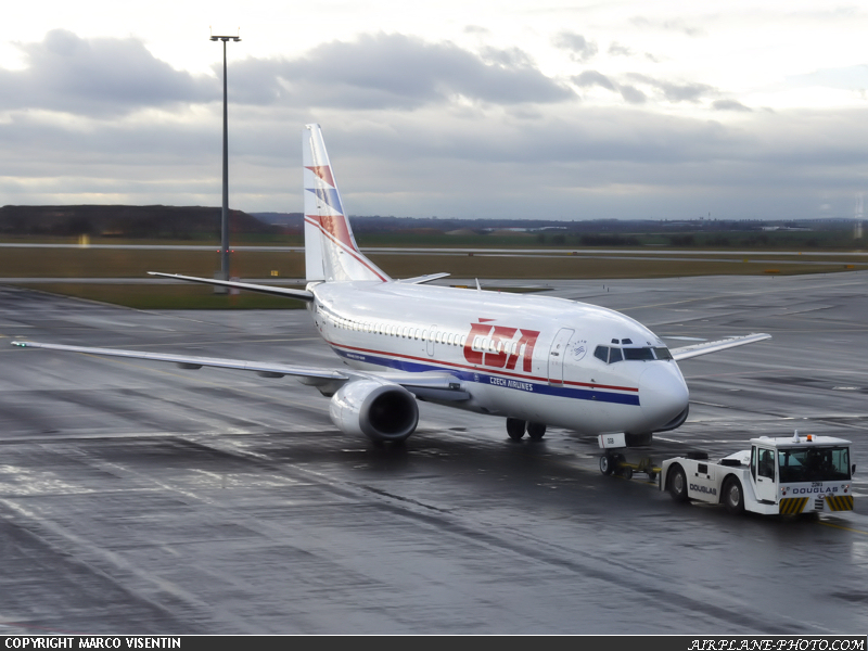 Photo CSA - Czech Airlines Boeing 737-5L9